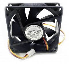 JD8025D24HS, 80X80X25mm 24VDC 0.11A 3 Kablolu Fan