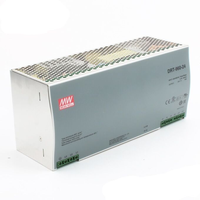 DRT-960-48, 48VDC 20.0A Trifaze Güç Kaynağı, Mean Well