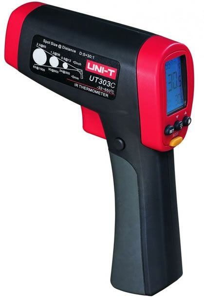 UT-303C, -32°C～850°C Infrared Termometre