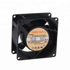 3115PS-23T-B30, 80x80x38mm 230VAC 2 Kablolu Metal Fan