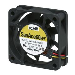 9WF0624H603, 60X60x20mm 24VDC 0.15A 3 Kablolu Fan
