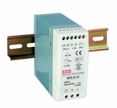 MDR-40-12, 12VDC 3.33A Ray Montaj Güç Kaynağı, Mean Well