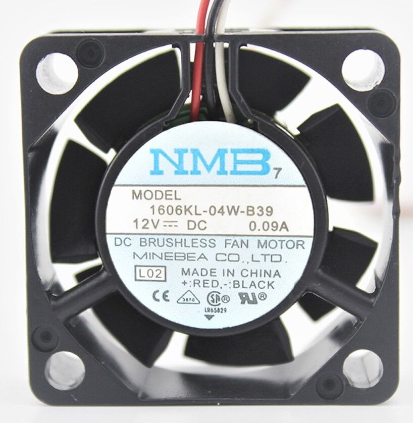 1606KL-04W-B39, 40x40x15mm 12VDC 0.09A 3 Kablolu Fan