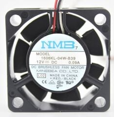 1606KL-04W-B39, 40x40x15mm 12VDC 0.09A 3 Kablolu Fan