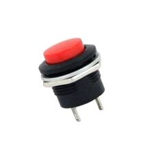 AF180A-K, Plastik Buton 16mm Kırmızı