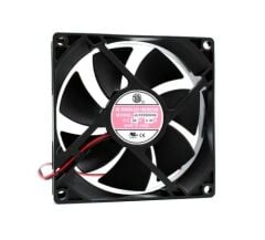 JL9225H24S, 92x92x25mm 24VDC 0.35A 2 Kablolu Fan