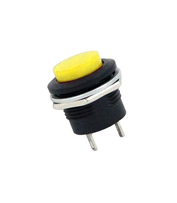 AF180A-S, Plastik Buton 16mm Sarı