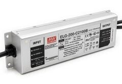 ELG-200-C1050B, 1050mA 200W Dimedilebilir LED Sürücü, Mean Well