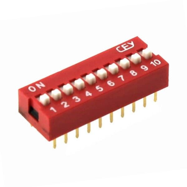 DS1040-10RN, 10'lu DIP Switch
