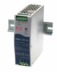 SDR-120-48, 48VDC 2.5A Ray Montaj Güç Kaynağı, Mean Well