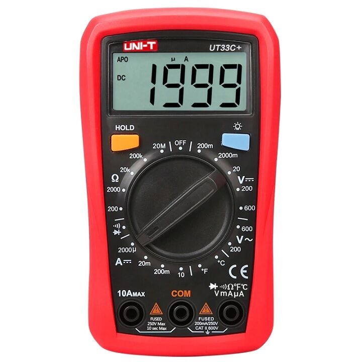 UT-33C+, Dijital Multimetre