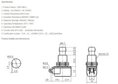 AF148J, Pedal Switch Yaylı