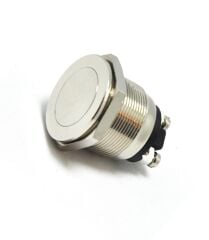 AF182, Metal Buton 19mm Düz