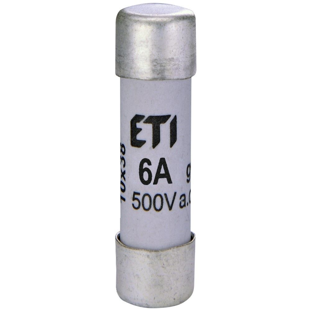ETI 002620007, CH 10x38mm 10A 500V gG Porselen Sigorta