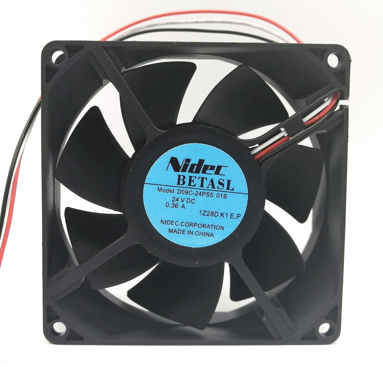 D09C-24PS5, 90x90x38mm 24VDC 0.36A 3 Kablolu Fan
