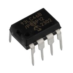 93LC46B-I/P, 93LC46, DIP-8 Eeprom