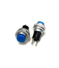 AF179-M, Metal Buton 10mm Mavi