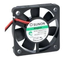 KDE2405PFV1, 50x50x10mm 24VDC 1.4W 2 Kablolu Fan