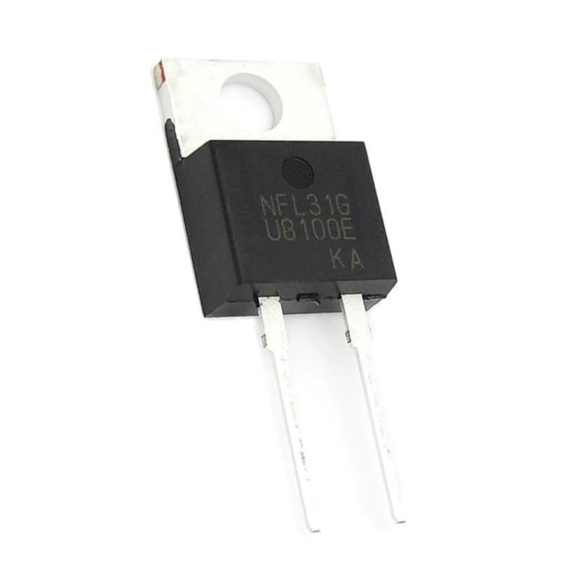 MUR8100EG, UB100E, 1000V 8A TO-220AC Ultra Hızlı Diyot