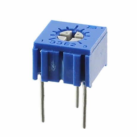 3362U-1-203, 20K 3362 Tek Turlu Trimpot