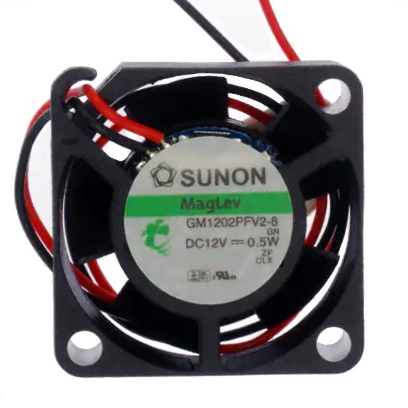 GM1202PFB3-8, 25x25x10mm 12VDC 0.5W 2 Kablolu Fan
