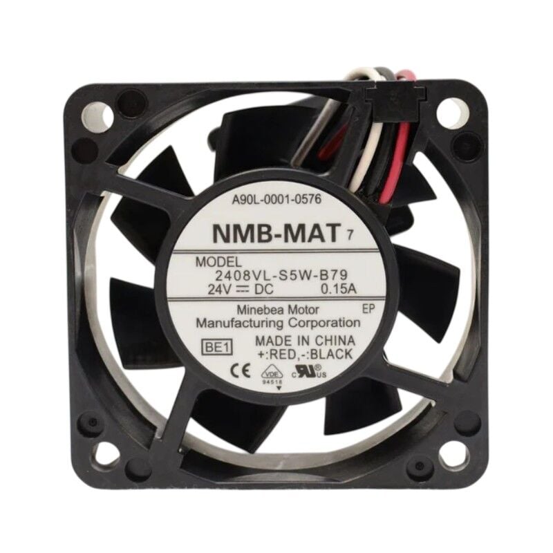 2408VL-S5W-B79, 60x60x20mm 24VDC 0.15A 3 Kablolu Fan