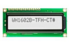 WH1602B-TFH-CT, 2x16 Karakter LCD