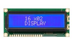 WH1602J-TMI-CT, 2x16 Karakter LCD