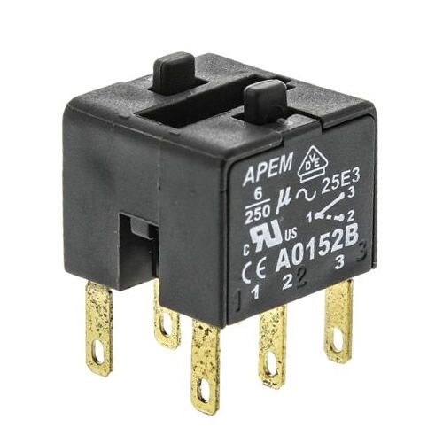 A0152B, 2NO/2NC Korumalı Anahtar Bloğu