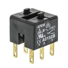 A0152B, 2NO/2NC Korumalı Anahtar Bloğu