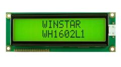 WH1602L1-YYH-JT, 2x16 Karakter LCD