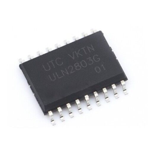 ULN2803G-S18, ULN2803G, SOIC-18 SMD Darlington Sıra Transistör Entegre