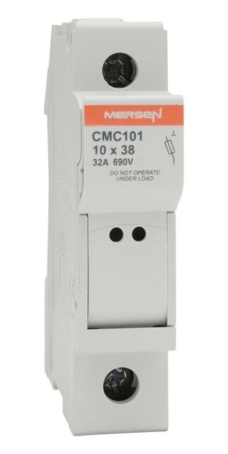 CMC101, 10x38mm 690V 32A Ray Tipi Sigorta Yuvası