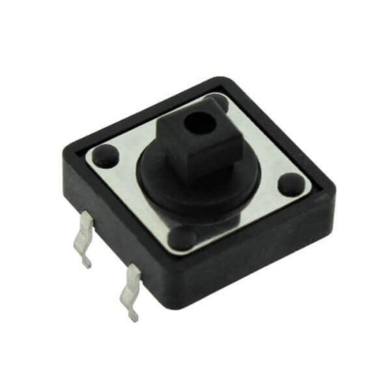 12x12mm 7.30mm SPST-NO V/T Tact Switch