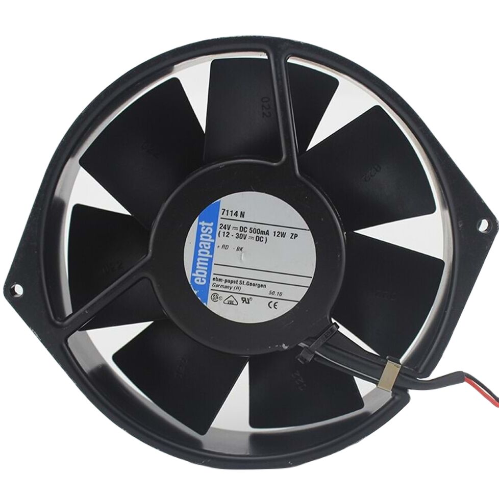 ebm-Papst 7114N, 150x38mm 24VDC 500mA 2 Kablolu Fan