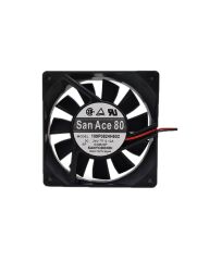 109P0824H602, 80x80x20mm 24VDC 0.12A 2 Kablolu Fan