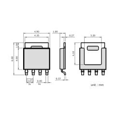 PSMN1R5-40YSD (1D5S40Y), NPN 40V 240A LFPAK-56 SMD Mosfet Transistör