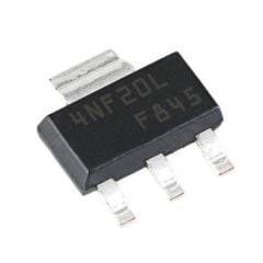 STN4NF20L, 4NF20L, SOT-223 SMD Mosfet Transistör