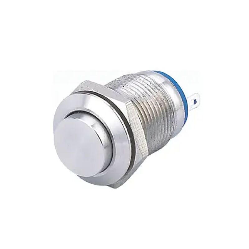 HBDGQ12H-10/J/N, 12mm 1NO IP65 Metal Buton