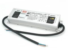 ELG-200-C700A, 700mA 200W Ayarlanabilir LED Sürücü, Mean Well