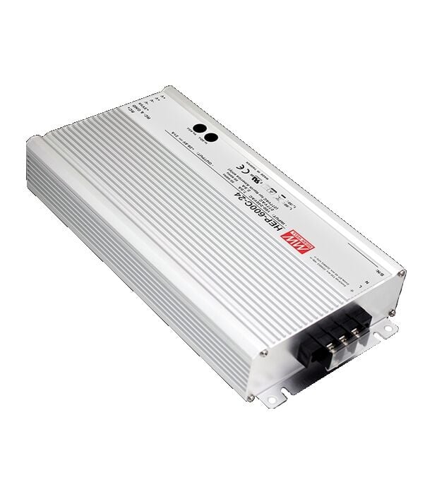 HEP-600C-48, 57.6VDC 10.5A 600W Batarya Şarj Güç Kaynağı, Mean Well