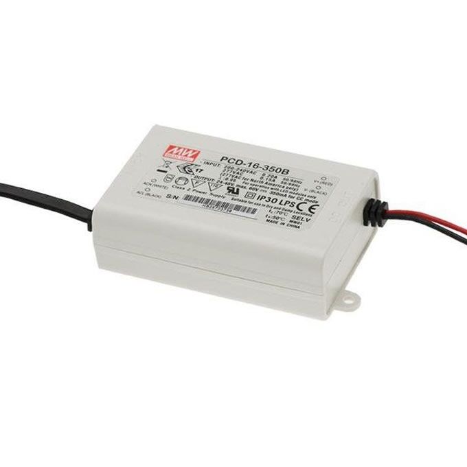 PCD-16-1050B, 1050mA 16W Sabit Akım Dimli LED Sürücü, Mean Well