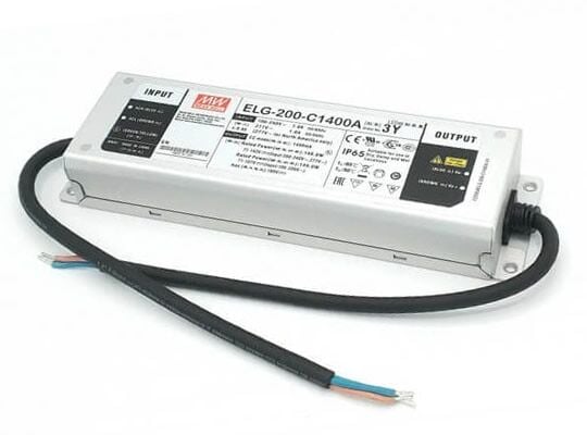 ELG-200-C2100A, 2100mA 200W Ayarlanabilir LED Sürücü, Mean Well