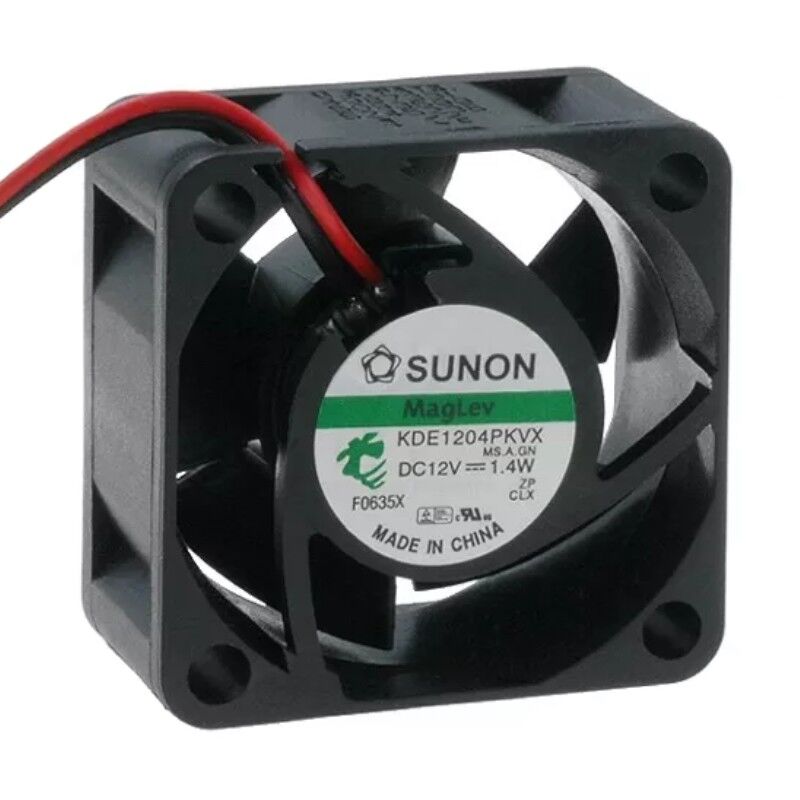 KDE1204PKVX, 40x40x20mm 12VDC 1.6W 2 Kablolu Fan