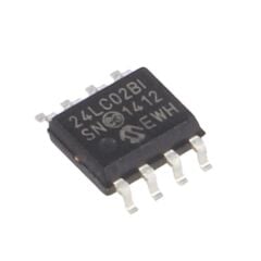 24LC02BT-I/SN, 24LC02B, SOIC-8 SMD Eeprom