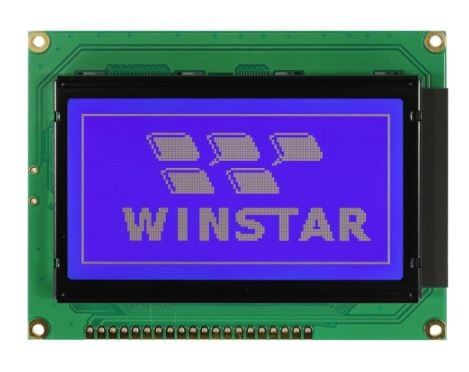 WG12864A-TMI-VN, 128x64 Mavi Grafik LCD