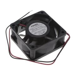 06025SA-24Q-AA-D0, 60x60x25mm 24VDC 0.13A 2 Kablolu Fan