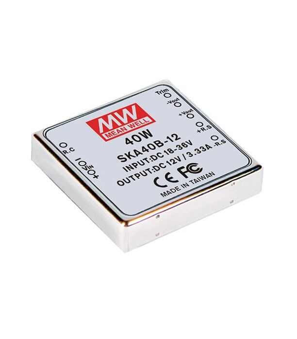 SKA40A-05, 9~18Vin 5Vout 35W DC/DC Konvertör