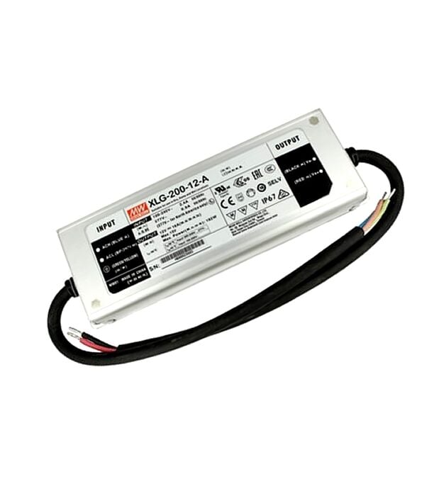 XLG-200-24-A, 200W Sabit Güç, Ayarlanabilir LED Sürücü, Mean Well