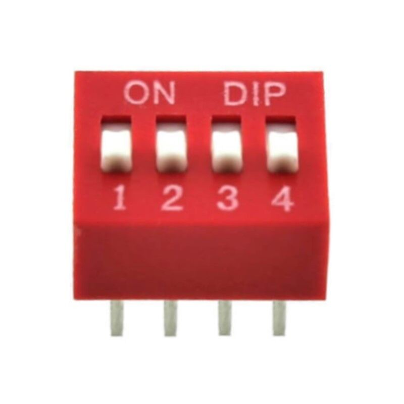 L-KLS7-DST-04-R-00, 4'lü DIP Switch